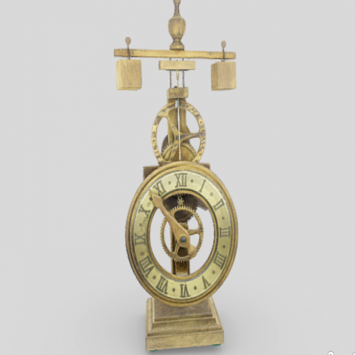 Reloj siglo XV / XVth Century Clock (3D )